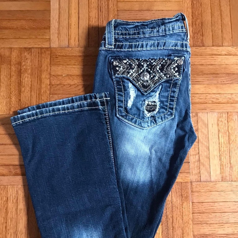 Miss Me Signature Boot Jeans Size 27/31
